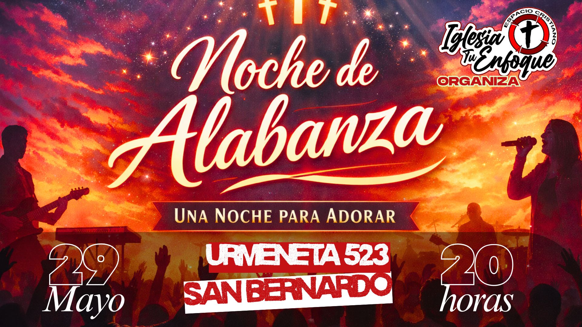 Imagen del evento Noche de alabanza
